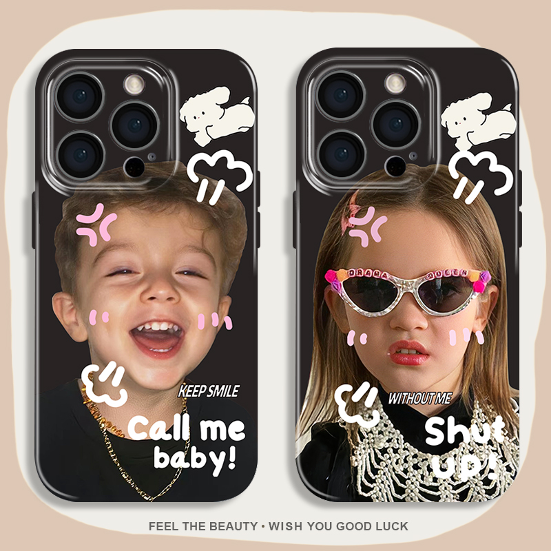 太阳眼镜女孩适用iPhone1