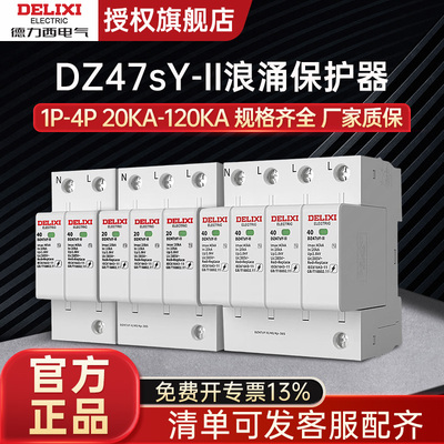 德力西DZ47sY浪涌保护器1P2P