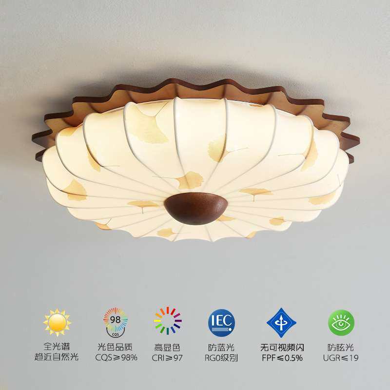 法式复古卧室灯吸顶灯中古客厅灯日式圆形布艺印花侘寂风主卧灯具,家装灯饰光源,餐厅/卧室/书房吸顶灯,淘宝优惠券,粉丝福利购,淘宝优惠卷