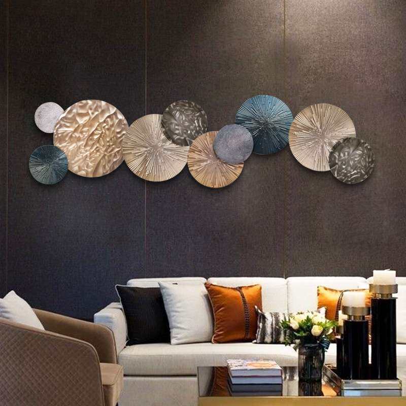 福雕家饰轻奢挂件客厅沙发电视墙装饰餐厅铁艺墙面装饰软装壁挂,家居饰品,壁饰,淘宝优惠券,粉丝福利购,淘宝优惠卷