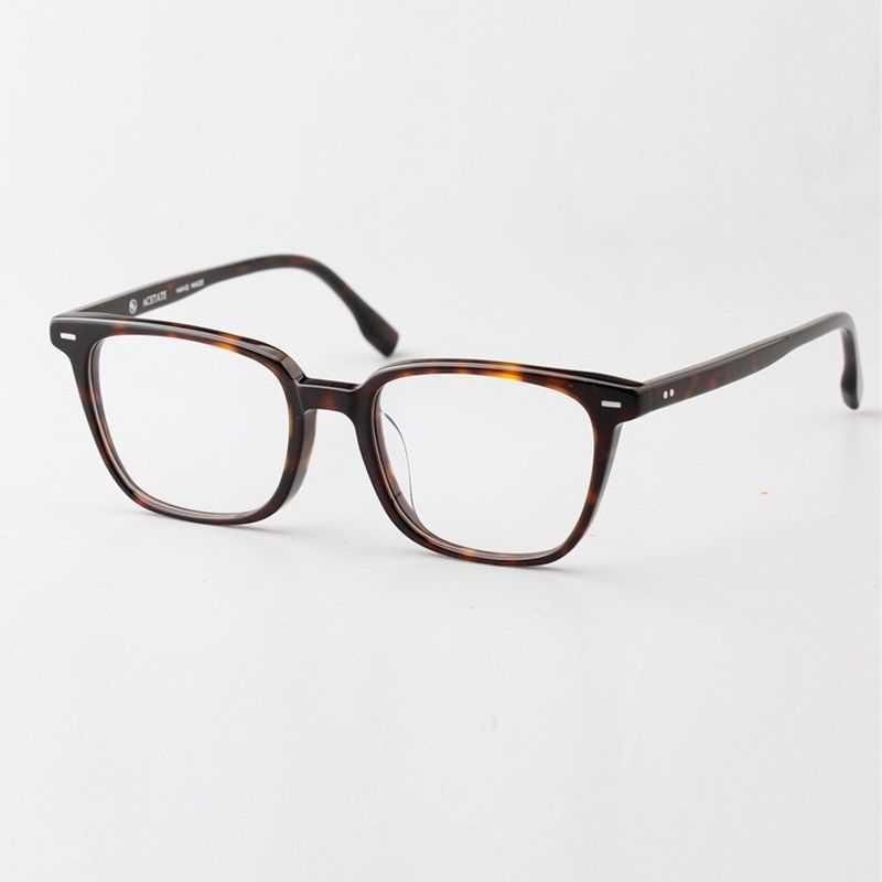 黑框眼镜近视眼镜框男大脸大框板材眼睛框镜架男方框配变色镜6180