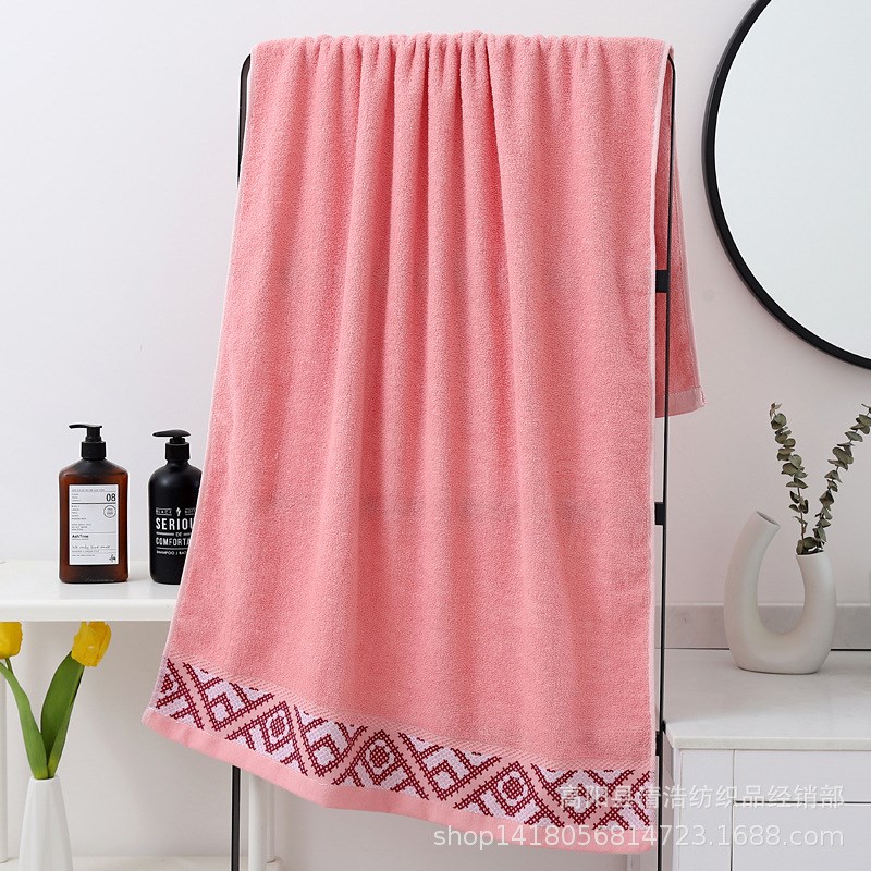 纯棉浴巾女家用成人毛巾男大号吸水速干全棉加厚洗澡裹巾 沙发巾