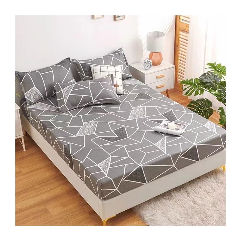 床笠135x190全棉床笠单件床罩夹棉席梦思床垫保护套防滑全包