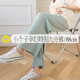 子女秋季 打底裤 外穿冰丝薄款 休闲八分秋装 阔腿九分裤 小个子孕妇裤