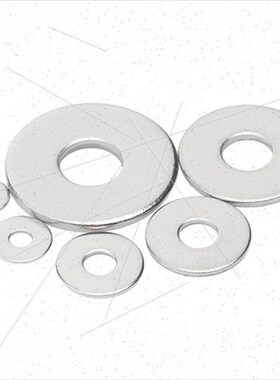 304不锈钢非标加大加厚平垫片金属薄垫圈介子M14 M15M16M17M18M19