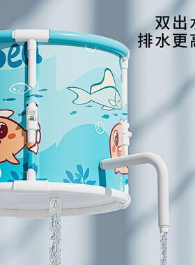 儿童泡澡桶宝宝洗DD102014桶婴儿浴桶浴盆家用浴缸全澡盆可坐大身