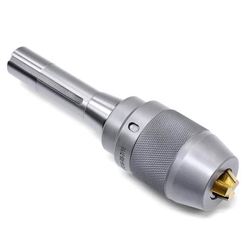 一体式3钻夹头头R8钻夹头C20-AUDLR1APU16直柄自紧钻夹BT3P0莫氏