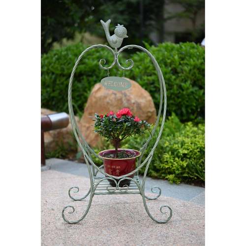 现代简BJT约新款小墅欢迎架户外花园庭院别落地鸟花盆架式爬藤架