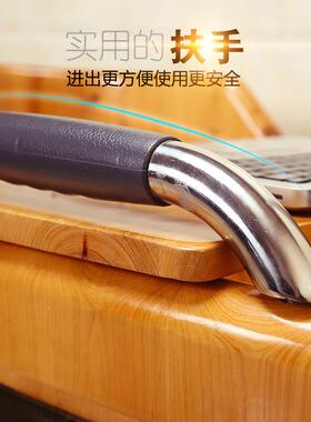 缸泡澡木桶成人柏木木桶质实木YA32加厚大人洗浴澡木盆浴家用婴儿