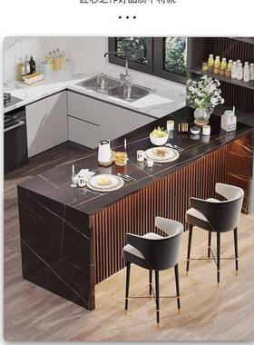 ZG-70882代吧台桌用餐桌中岛阳台家客厅隔断开台放式厨房现一体沙