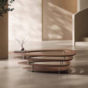 意极简异型茶中古风式 设计轻奢C04高端客厅现代简轻约奢家几用