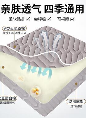 025年防新款六面全包拉链SS231107床笠罩席防梦思床垫2保护套床罩
