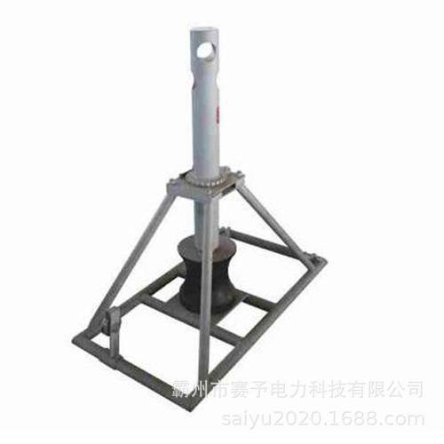 LJS-50手拉牵引机线施工立杆用手推放齐全绞磨磨电机力施工具手推