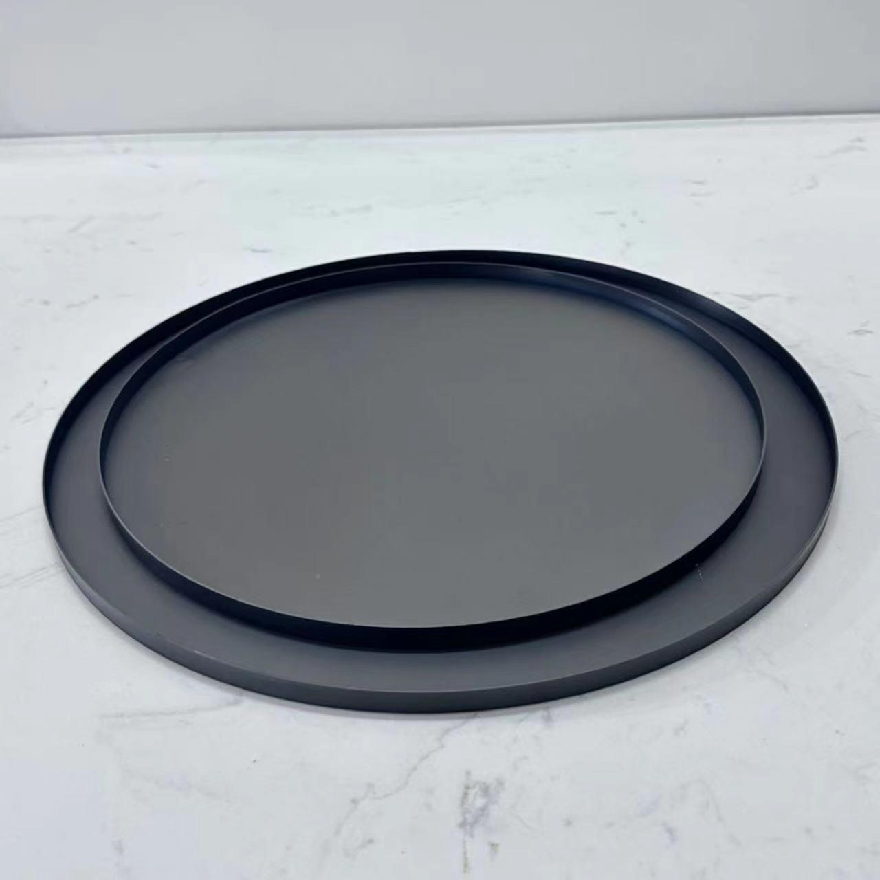 处简约代GYN店轻奢不锈钢拉丝托盘样板现房间售楼酒客厅茶几桌面