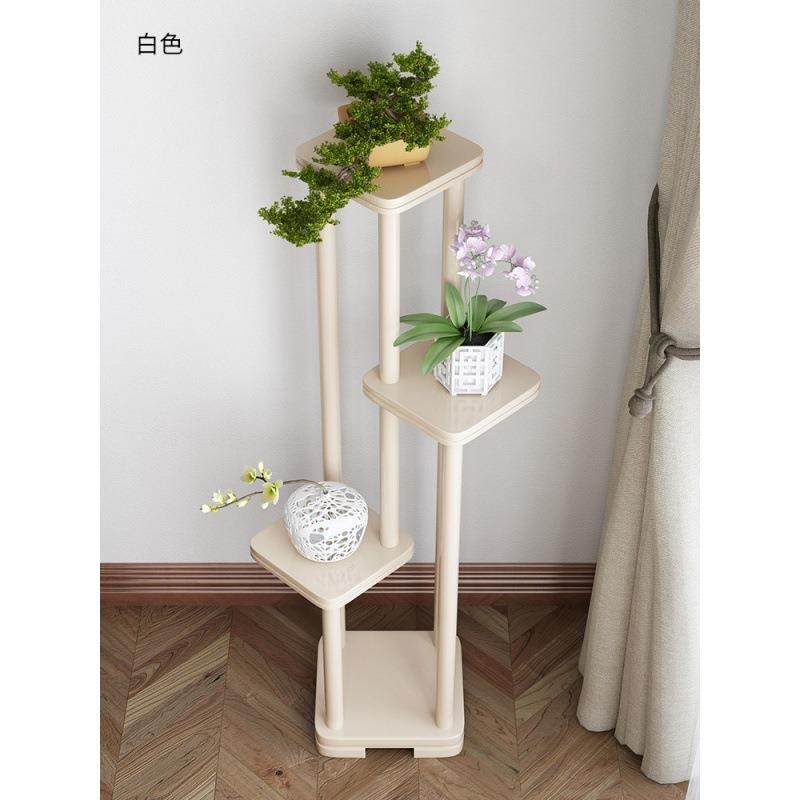 式全实木绿中萝花架阳台置无品牌/物架花客几装饰厅架子落地多层