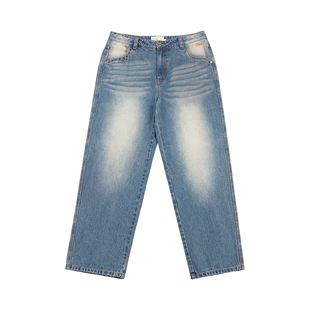 Relaxed Classic Denim Pants Dime 宽松直筒阔腿男女牛仔裤 MTL