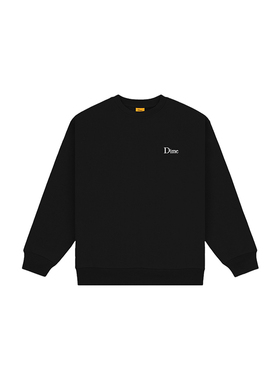 Dime MTL Classic Small Logo Crewneck美式加绒男女无帽圆领卫衣