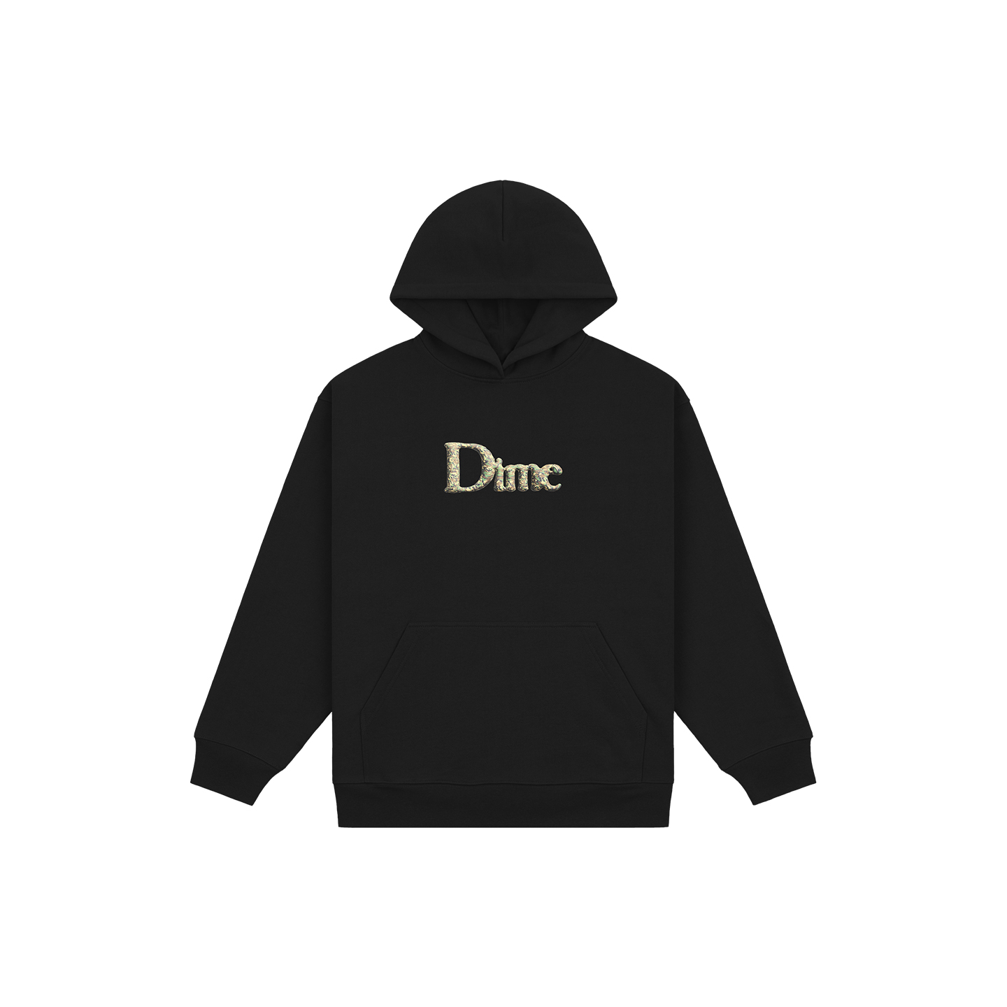 DimeMTL迷彩Logo印花卫衣