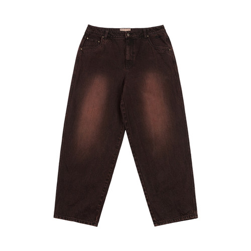 DimeMTL阔腿牛仔长裤