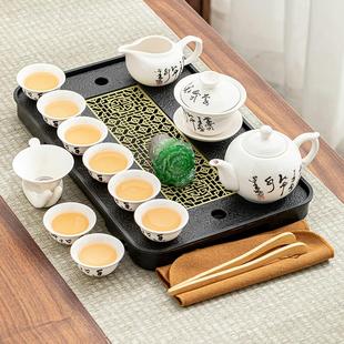 轻奢高档实木一体全自动 家用功夫茶具套装