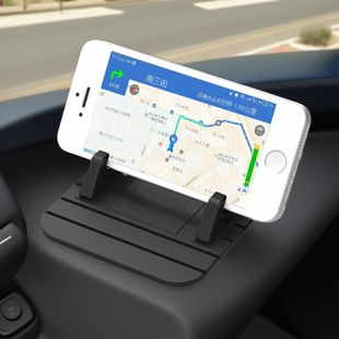 硅胶防滑手机支架仪表台适用iPhone 15多功能手机底座汽车用车内中控台手机导航车载支架平板硅胶懒人支架