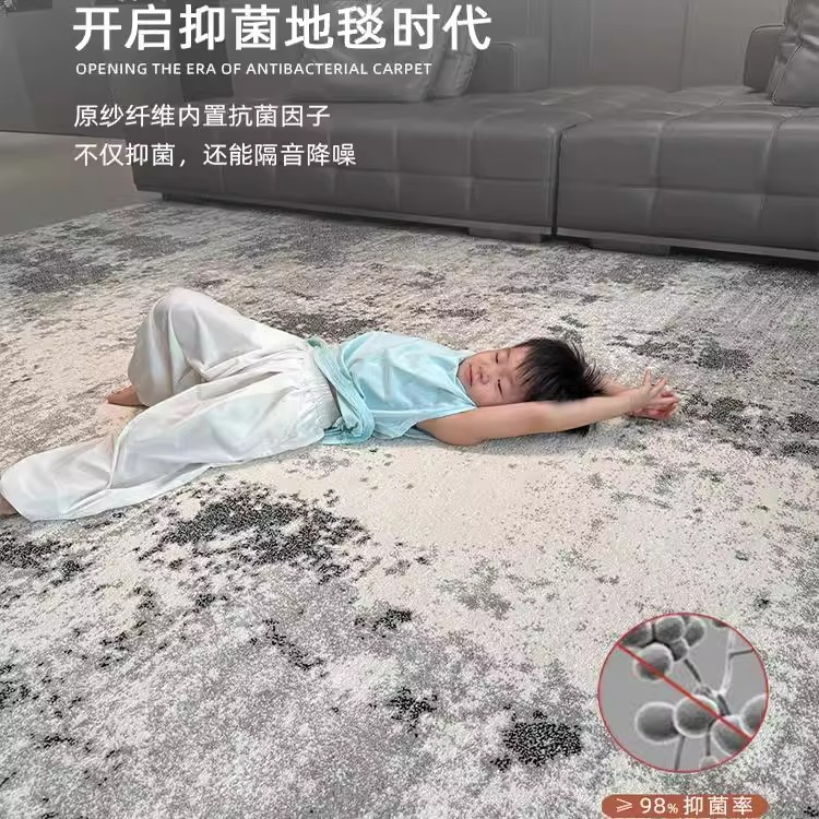 至白小屋客厅卧室简约高端地毯