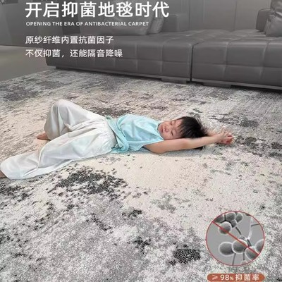 至白小屋客厅卧室简约高端地毯