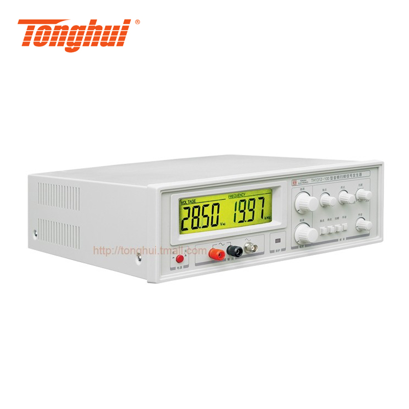 常州同惠 音频扫频信号发生器TH1312-100 电声响器件测试仪