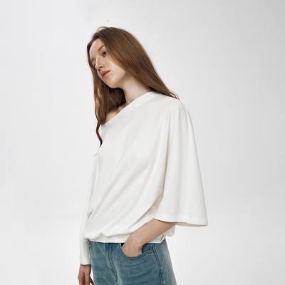 RURE【博主同款】3WAY一字肩T恤