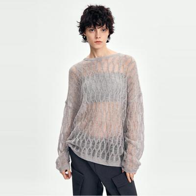 RURE肌理镂空宽松版型罩衫