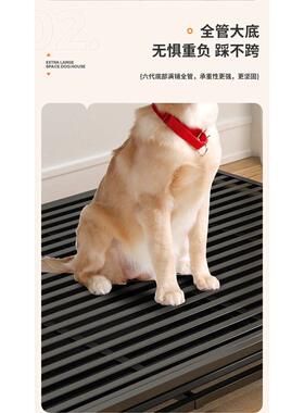 狗笼L大型犬M中型犬小型犬狗笼子阿拉斯加拉布拉多包邮宠物狗笼笼