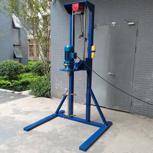 污水液体加药搅拌机立式 减速机工业化工洗洁精加药桶搅拌器分散机