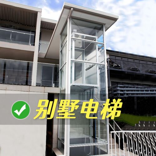 别墅电梯自建房小型升降梯家用y观光复式阁楼曳引机液压梯两层三