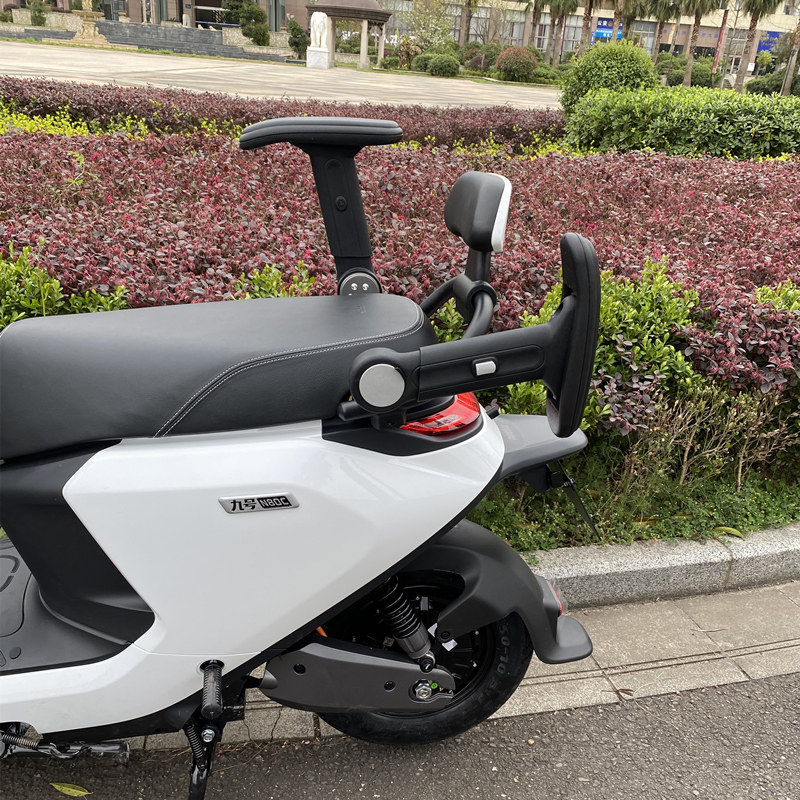 适用九号电动车E系N系M系改装配件后座升降折叠儿童舒适安全扶手