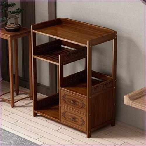 茶叶柜餐边柜非实木m客厅柜子储物柜置物柜收纳柜架家用茶水柜简