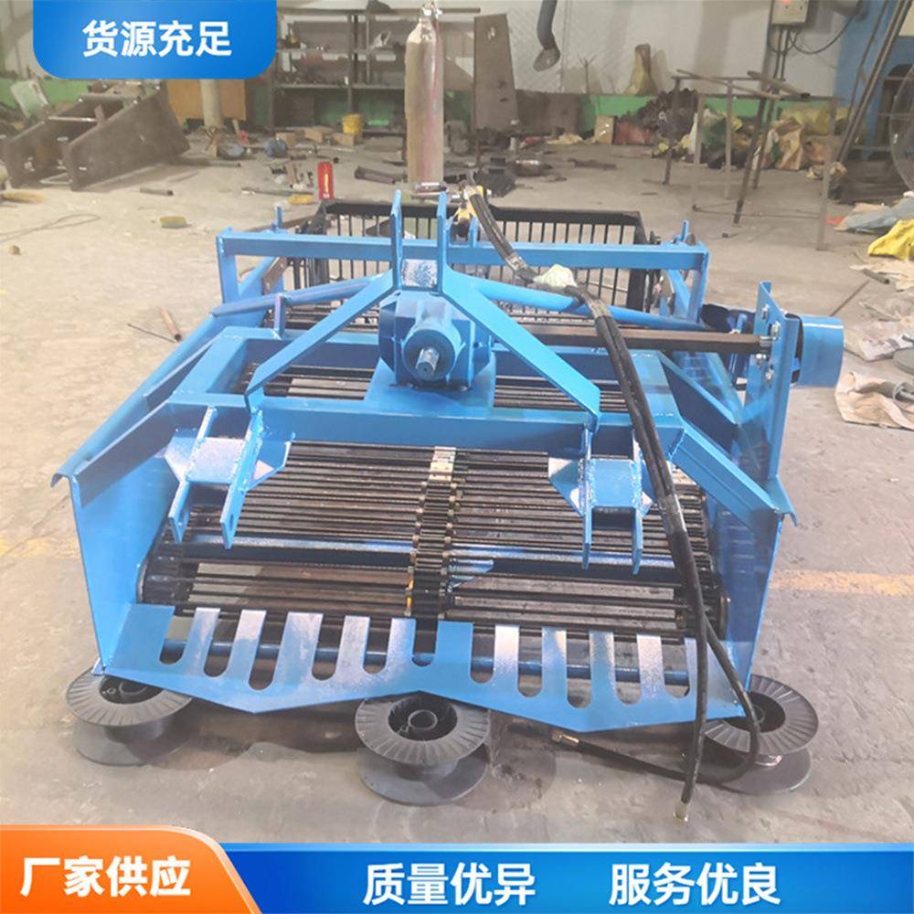 小型田间管理捡石机土壤筛石自动装车机丘陵山区碎石收集机