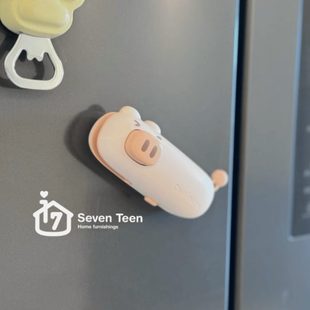 家用做冰箱贴迷你式 袋 磁吸可小猪手持可爱便携式 封口机塑封机包装