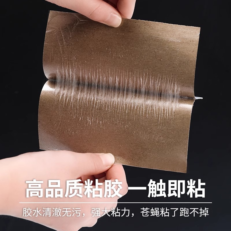 苍蝇贴强力粘苍蝇纸粘蝇板药沾蚊