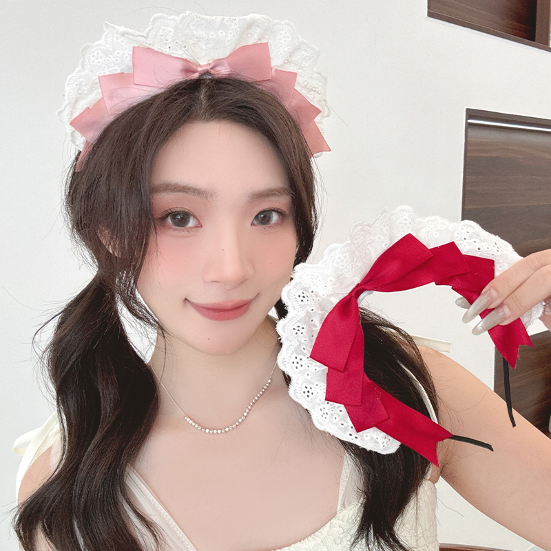 日系洛丽塔猫耳朵发卡甜美少女心