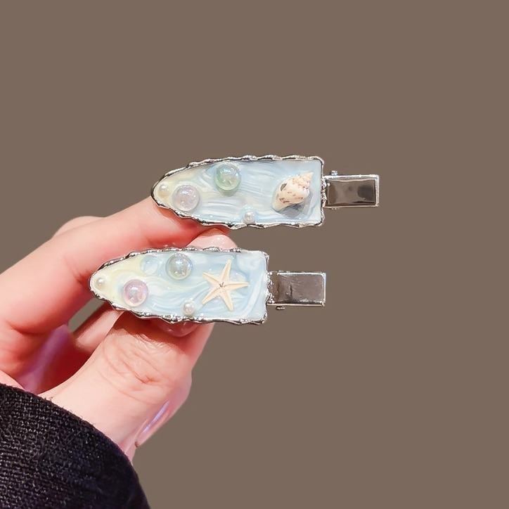 2025新款韩版海星海螺发夹