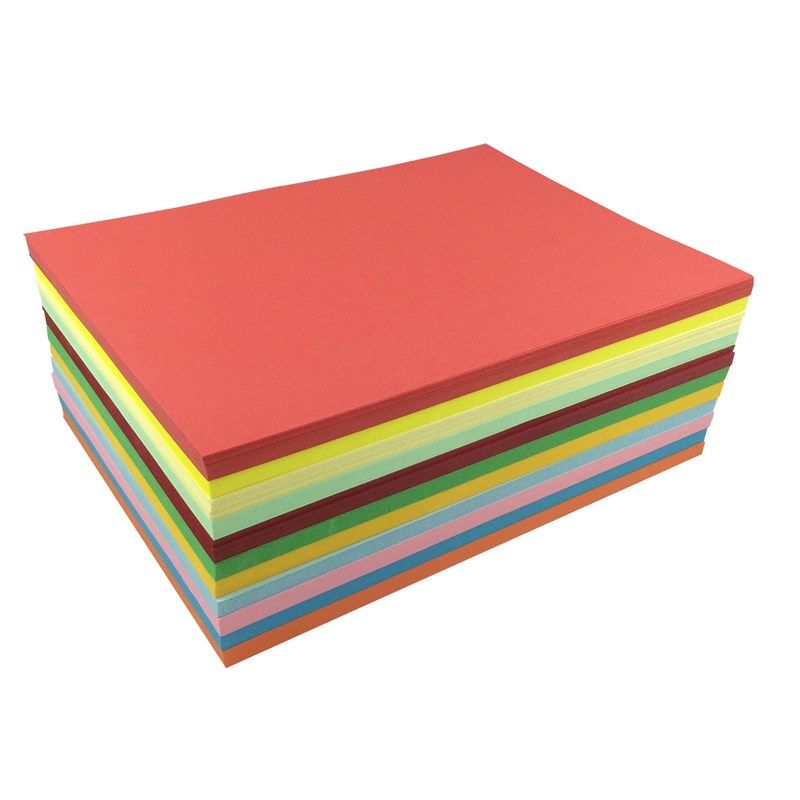 易利丰彩色卡纸 手工纸A3 160G克彩色复印纸硬彩卡纸彩胶纸 包邮