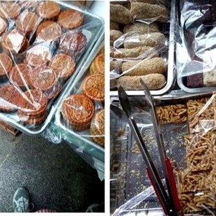 卷 85cm80个 套盘袋 塑料透明袋罩盘烘焙面包袋烤盘袋防尘袋55