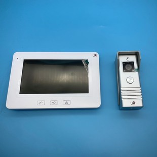 柔樂RL 夜視功能 7寸家用有線對講帶防雨罩 06M彩色可視對講門鈴