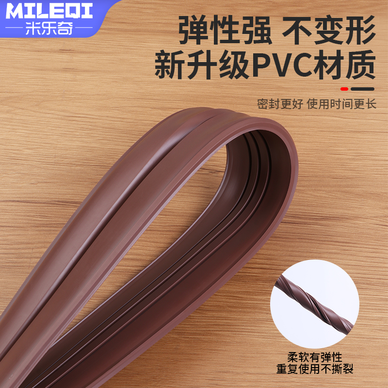 房门门缝密封条门下防蟑螂门底挡风条防止风呼呼防寒降噪隔音门贴