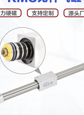 RMS气缸RMS10/16/20/25/32/40X1D00X150X200X300X500LB无杆气缸