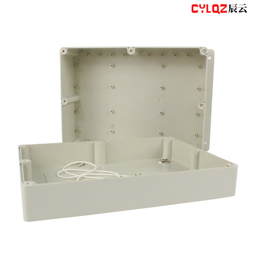 F10-2高盖带耳 320*240*140mm ABS塑料防水接线盒PCB板锂电池安防
