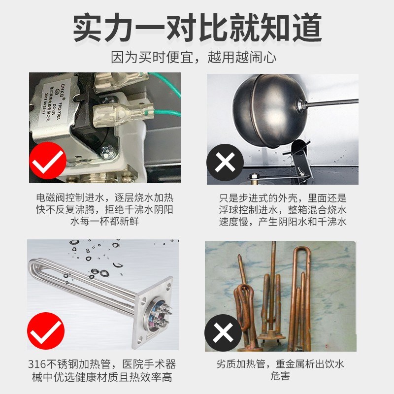 智力士直饮水机商用饮水机工厂烧水器学校大容量净水器过滤开水器