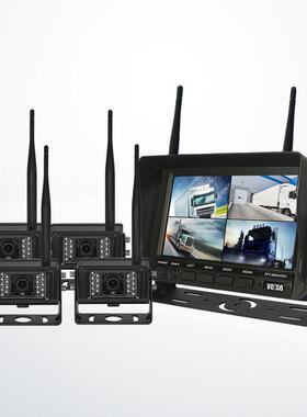 7寸1080P高清无线监控系统 IP69K防护等级 越野式房车、三向叉车