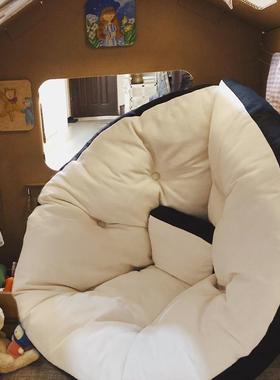 个性懒人沙发单人豆袋躺椅小户型卧室飘窗可爱少女心女孩子榻榻米