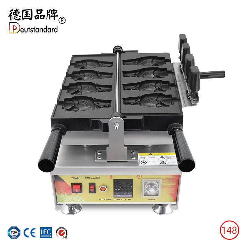 斗牛犬烧开口冰淇淋雪糕皮斗牛犬冰淇淋筒雪糕壳烤炉小狗犬烧华夫